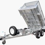 Hydraulic tipper trailer (heavy duty)